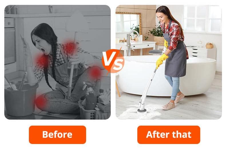 the best electric spin scrubber makes clean-up easier and healthier