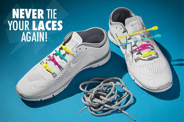 Never tie your laces again!