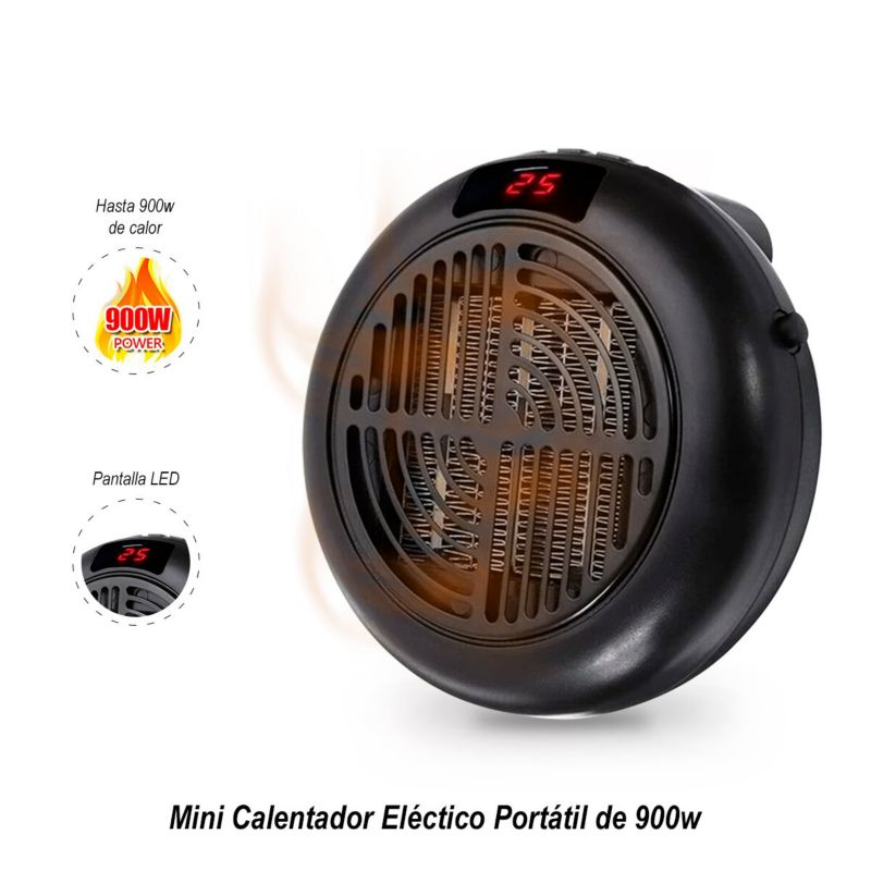Mini Calentador Eléctico Portátil de 900W | Falabella.com