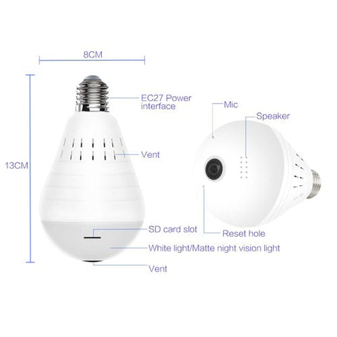 Security Camera Light Bulb
