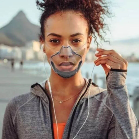 masque handysafe transparent ideal pour faire du sport
