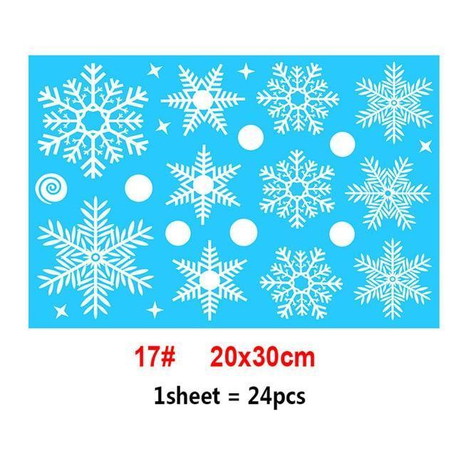 Christmas Window Sticker Decals – Topvira